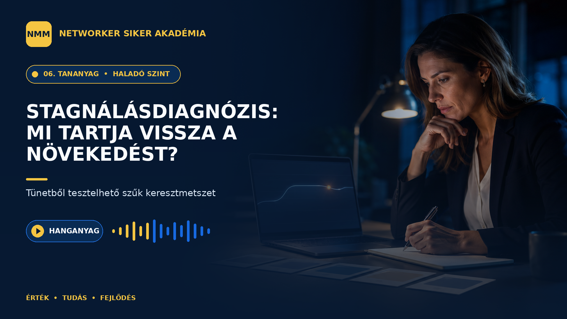 Stagnálásdiagnózis: mi tartja — NMM Akadémia Haladó