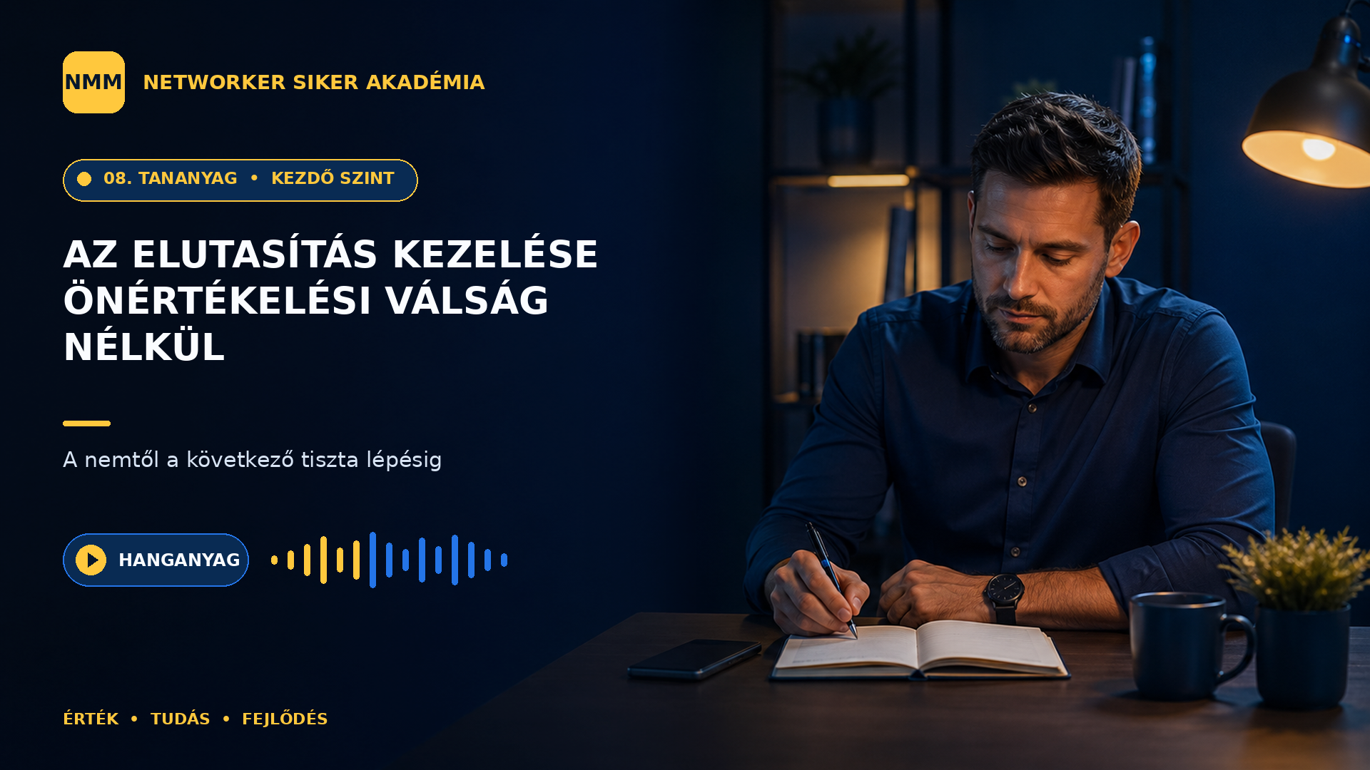 Az elutasítás kezelése önértékelési válság nélkül — NMM Akadémia Kezdő
